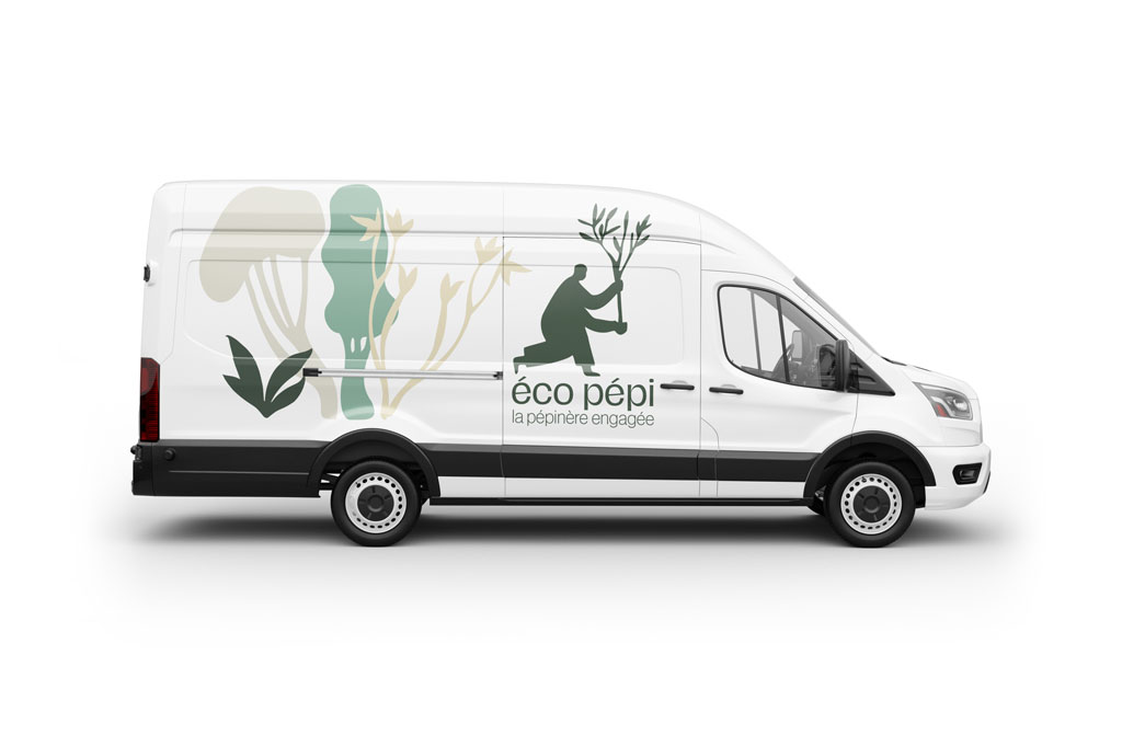 Habillage de camion illustré pour Ecopepi - Branding véhicule par Audrey Bourdin, Atelier Pieko Toulouse