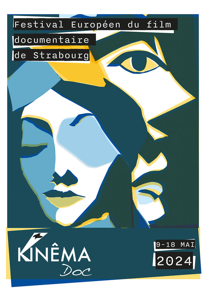 Affiche cinéma créée par Audrey Bourdin - Graphiste spécialisée communication culturelle Toulouse Atelier Pieko