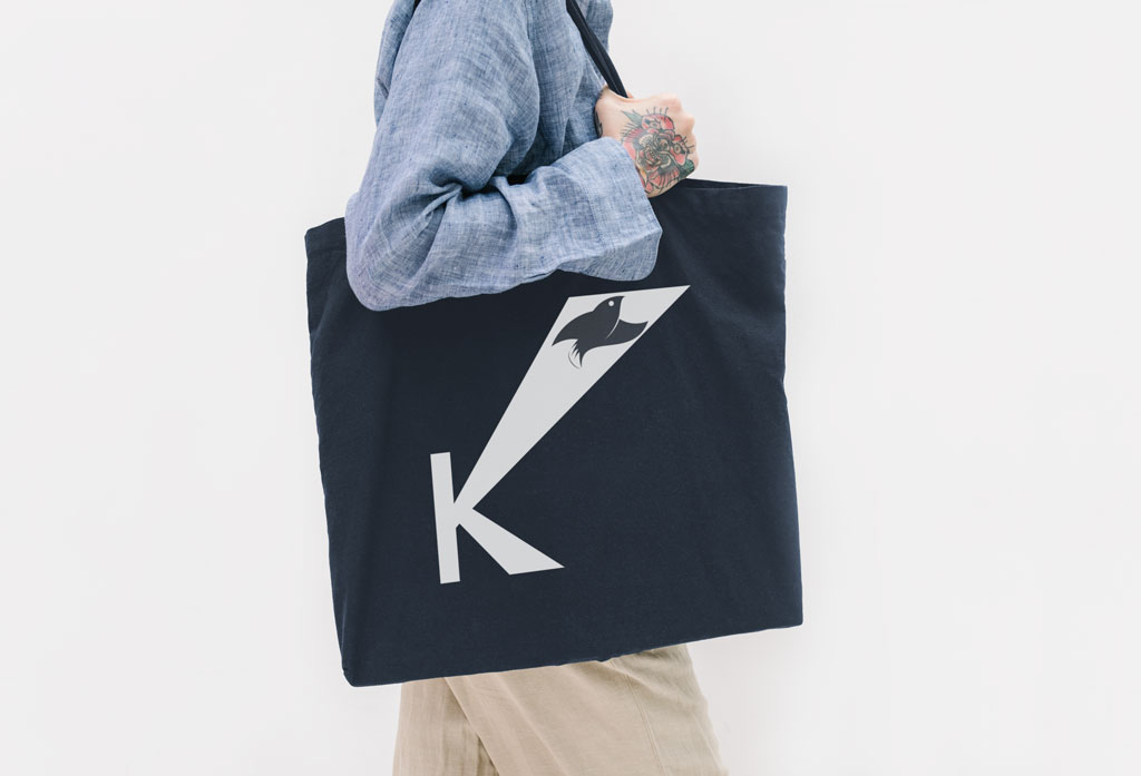 Totebag cinéma créée par Audrey Bourdin - Graphiste spécialisée communication culturelle Toulouse Atelier Pieko