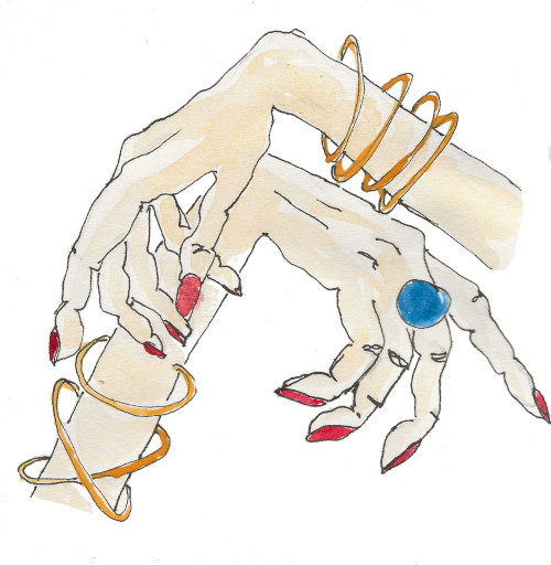Illustration “Ma voisine” inspirée du roman de Solèyne Joubert, réalisée à l’atelier Pieko par Audrey Bourdin à Toulouse — univers graphique évocateur et narratif