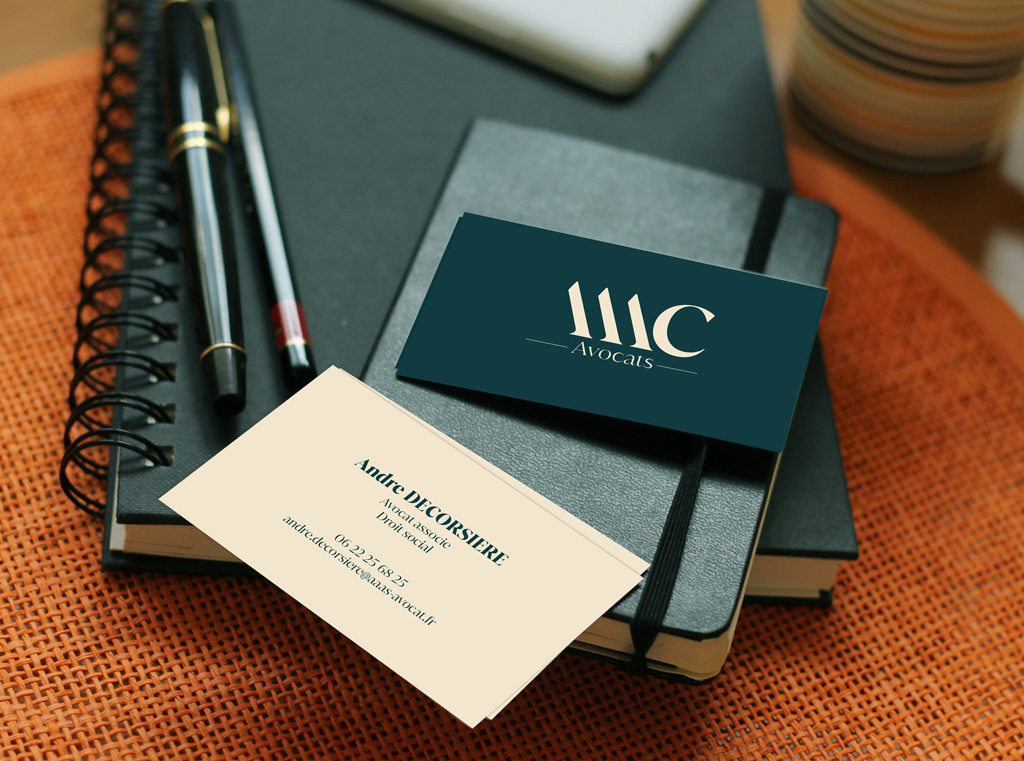 Logo et charte graphique cabinet avocat - Designer spécialisé juridique Toulouse Audrey Bourdin