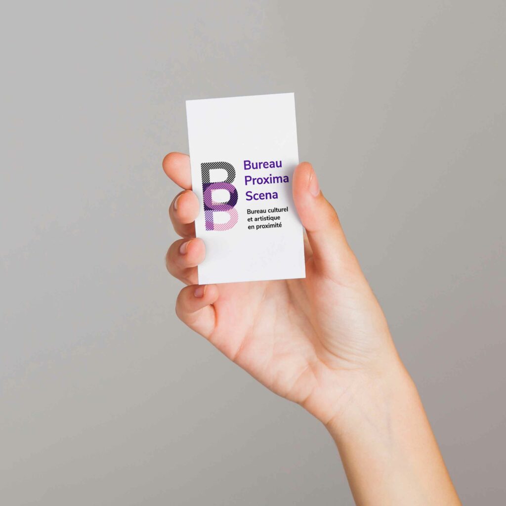 Logo et identité visuelle pour bureau production théâtral, création graphique par Audrey Bourdin - Atelier Pieko Toulouse
