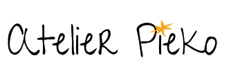 Logo Atelier Pieko - Audrey Bourdin graphiste illustratrice Toulouse